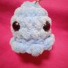 cute crochet octopus keychain