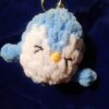 penguin crochet keychain 
