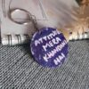 hand painted acrylic keychain 
