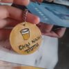 hand painted acrylic keychain 