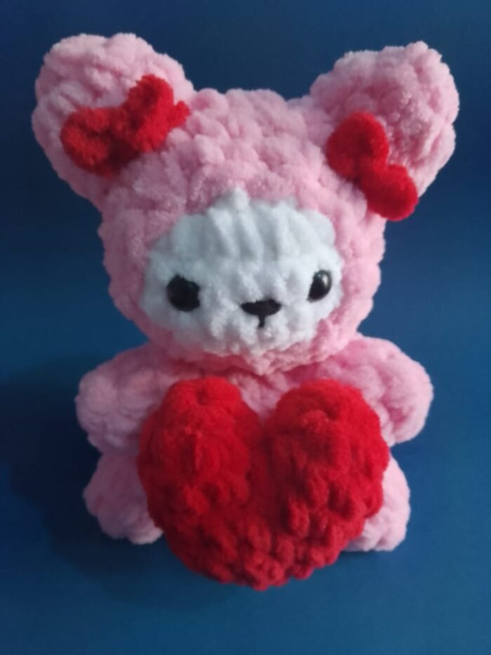 cute crochet teddy bear