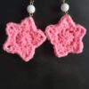 Lightweight crochet earrings