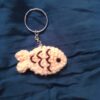 Handmade Fish Crochet Keychain