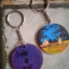 Hand painted acrylic keychains