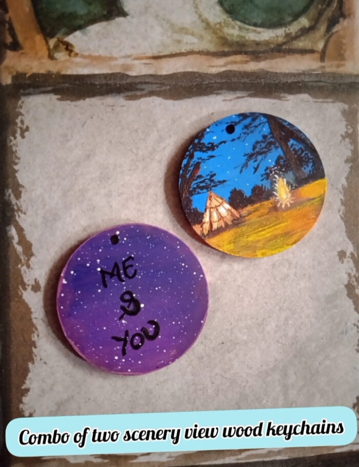 trendy hand made keychains