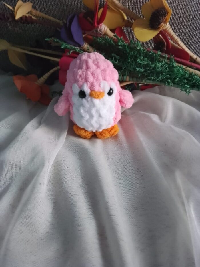 cute penguin bag charm