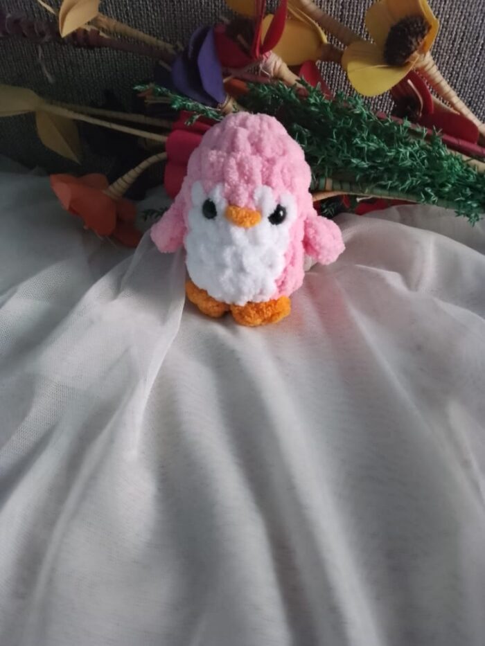 kawaii penguin keychain
