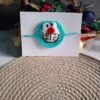 crochet cartoon rakhi