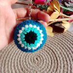 crochet evil eye