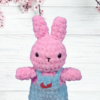 amigurumi bunny crochet toy 