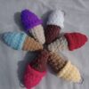 Ice Cream Cone Crochet Keychains