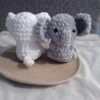 Stuffed Crochet Elephant – Handmade Gift for Toddlers