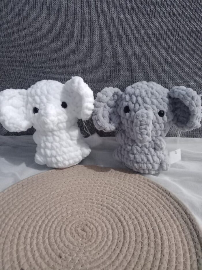 Amigurumi Elephant Toy – Adorable Crochet Baby Toy