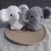 Crochet Elephant Plushie – Cute Handmade Stuffed Animal