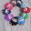 Plush Yarn Penguin Keychains