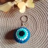 Evil Eye Crochet Charm – Handmade Gift with Meaning