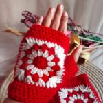 Fingerless Crochet Gloves – Handmade Warm Winter Accessory