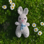 Crochet Bunny Plush – Cute Handmade Toy for Kids