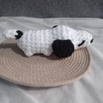 crocheted Dachshund long dog