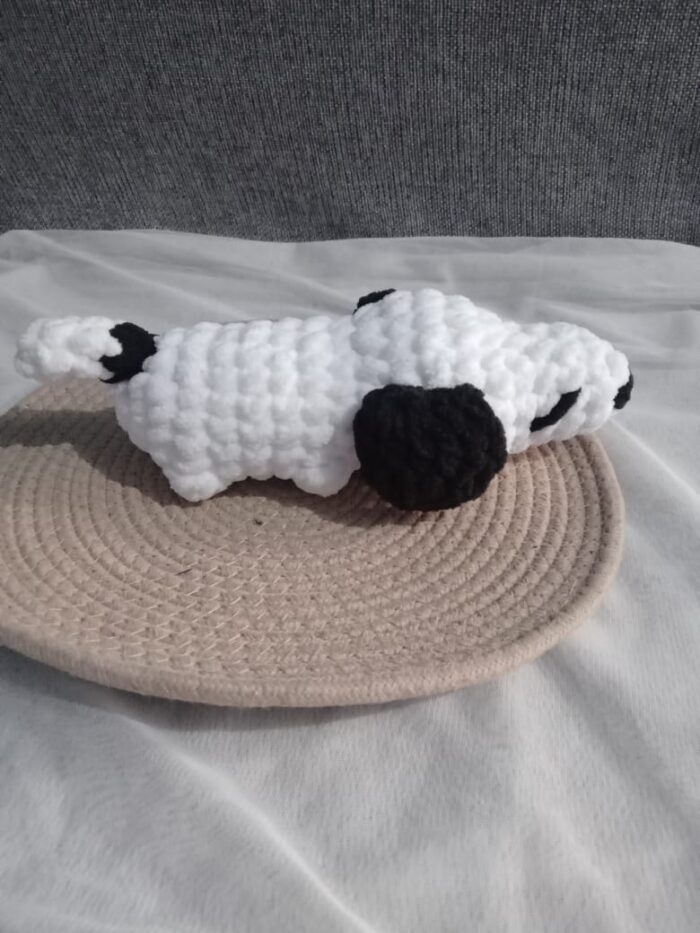 crocheted Dachshund long dog