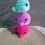 Cute Whale Amigurumi Toy