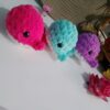 mini whales crochet plushies
