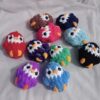 Cute Plush Yarn Penguin Keychains
