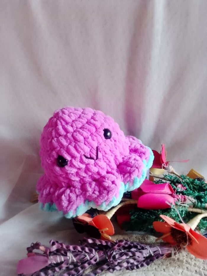 Soft & Reversible Crochet Octopus for Babies & Toddlers