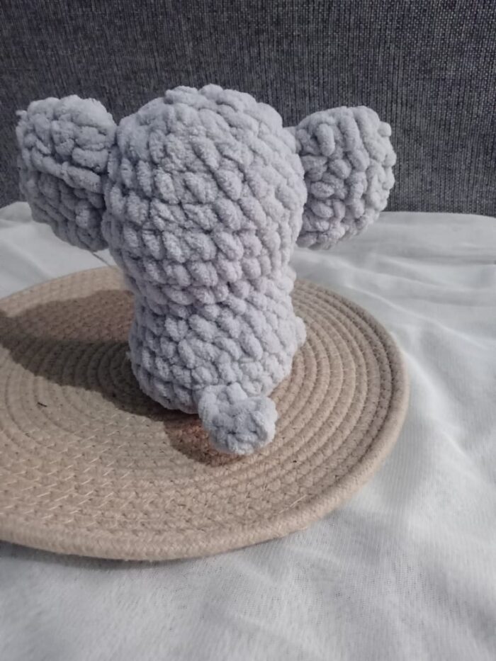 cute crochet elephant toy