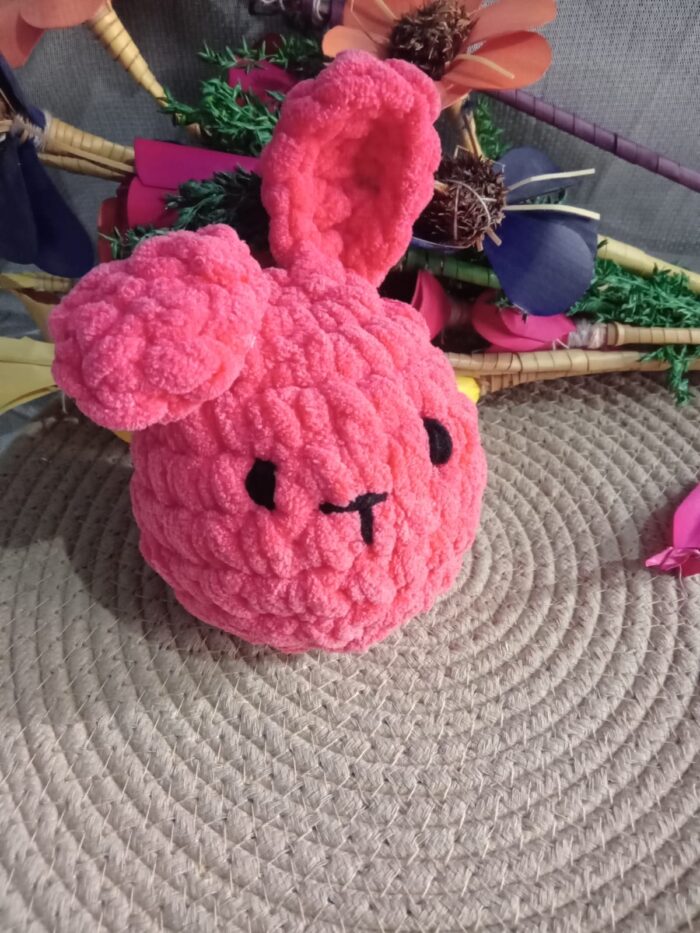 Adorable Squeeze Bunny Plush – Crochet Kids Toy