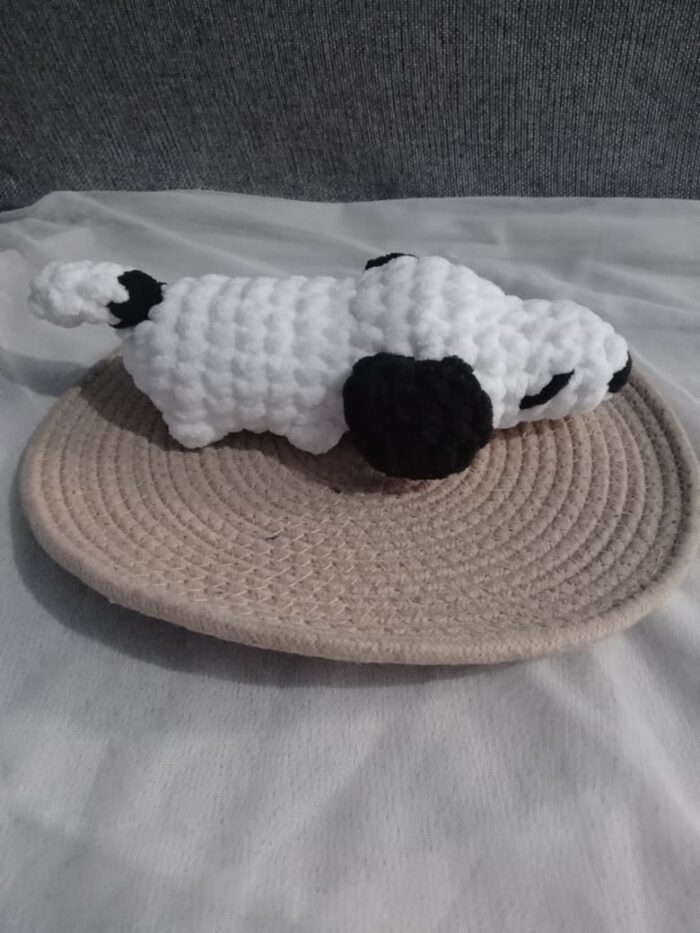 long crochet dog